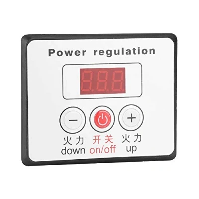 Bild av YWBL WH SCR Digital spänningsregulator 10000W Justerbar elmotor Hastighetskontroll Dimmer Termostatmodul AC 220V, Regulator