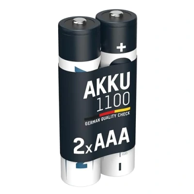 Bild av ANSMANN Batteri AAA typ 1100 mAh (min. 1050 mAh) NiMH 1,2 V