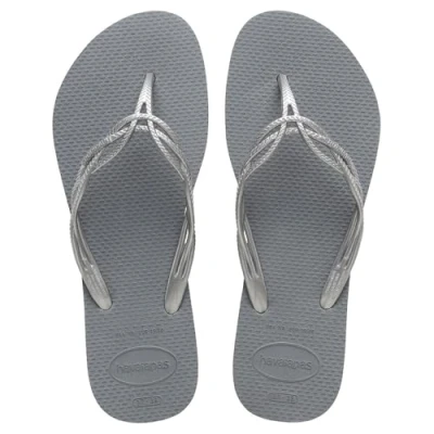 Bild av Havaianas dam Flash Sweet Flip Flop, stålgrå, 4.5/5 UK