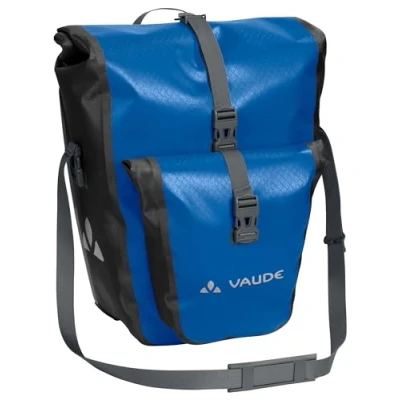 Bild av VAUDE Cykelväska för bagagehållare Aqua Back Plus Single 1 x 25 L i blått, bakhjulsväska vattentät, cykel väska bak, enkel fastsättning Made in Germany