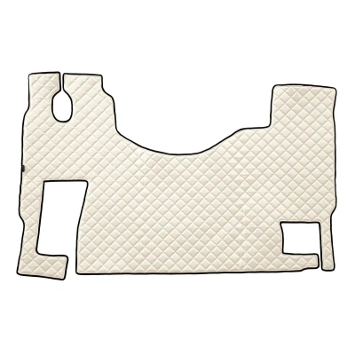 Bild av F CORE FL22 CHAMP Ensemble de tapis sol Similicuir avant 1 blanc ivoire