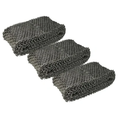 Bild av vhbw 3 x filter kompatibel med Philips HU4813, HU4813/10, HU4814/10 luftfuktare luftfilter, fiberfilter, grå