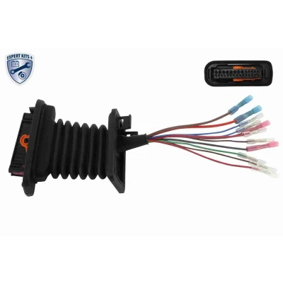 Bild av VEMO EXPERT KITS + V10 83 0078 kit de montage, câbles avant droite, Porte du véhicule, gauche avec fiche sertie machon