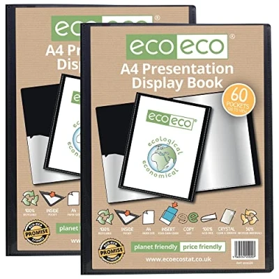 Bild av eco eco020x2 Dokumentfickor, Genomsynlig, 50 x 2 stycken