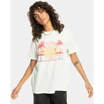 Bild av Billabong Golden Island Tshirt med print, Storlek: Small, Salt crystal