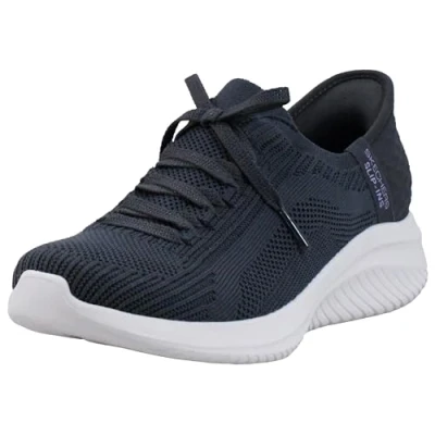 Bild av Skechers Ultra Flex 3.0 Brilliant Path Slip ins för damer, handsfree sneaker, Träkol, 39.5 EU