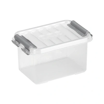 Bild av Förvaringslåda 0,4L transparent Sunware Q line