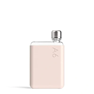 Bild av memobottle Silikonfodral Skydda och bevara med färgglad personlighet Blek korall, A6 (Endast hylsa)