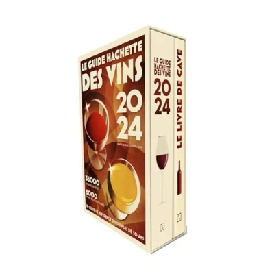 Bild av Coffret guide Hachette des vins 2024: Contient : Le et livre de cave