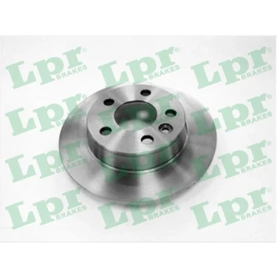 Bild av LPR F1581P Disque de frein 268 10 5 plein VOLKSWAGEN: Sharan I, SEAT: Alhambra FORD: Galaxy Mk1 MPV