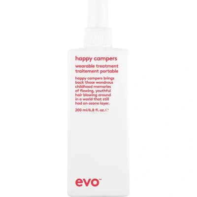 Bild av Evo happy campers wearable treatment 200 ml I Fuktgivande stylingspray för kraftlöst, sprött och färgat hår återfuktar minskar frizz veganskt, utan sulfater