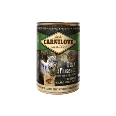 Bild av Wild Meat Duck &amp; Pheasant Våtfoder till Hund 6 x 400 g