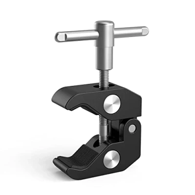 Bild av SMALLRIG Super Clamp med 1/4&#039;&#039; och 3/8&#039;&#039; gänga för kameror, lampor, paraplyer, krokar, hyllor, tallrikglas, tvärstänger, etc 735
