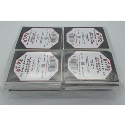 Bild av Docsmagic.de 2.000 Soft Card Sleeves Clear 20 Packs 67 x 92 mm Standard Size
