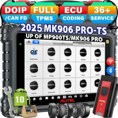 Bild av Autel MaxiCOM MK906S PRO TS Android 10, 2023 Supersnabb Version av MK906 MaxiSys MS906 MS906TS MK908 II, Top TPMS Programmering, ECU Kodning, 36+ Tjänster, Auto Scan 2.0