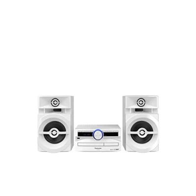 Bild av Panasonic SC UX104EG W CD mikromusik (Bluetooth, tuner (DAB+/FM), USB, AUX IN, DJ jukebox, 300 watt RMS) vit