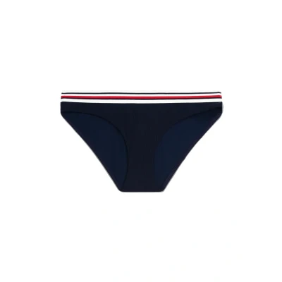 Bild av Tommy Hilfiger Global Stripe Classic Bikiniunderdel, Storlek: 38 40, Dark night navy