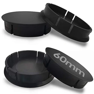 Bild av SkinoEu? 4 x 60 mm 3D gel bil hjul center universal fälgar navcenter kepsar fordon auto tuning emblem blå glans C 0