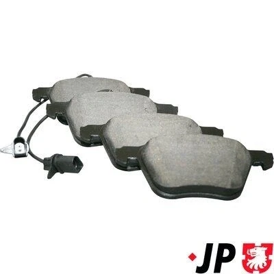 Bild av JP GROUP 1163604410 Jeu de plaquettes frein Essieu avant avec contact du palpeur d&#039;usure intégré VOLKSWAGEN: Sharan I, VAN, SEAT: Alhambra I