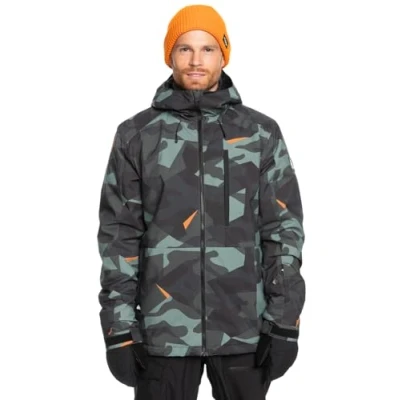 Bild av Quiksilver Mission Printed Jacket Skidjacka, Storlek: Large, Glw