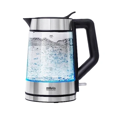 Bild av SILVA SNEIDER Glas vattenkokare KL G 2007, 1,7 liter, 2200 watt, med Easy Fill lock