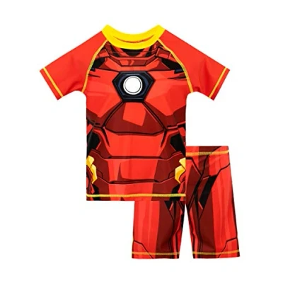 Bild av Marvel Pojkar, tvådelad baddräkt, Iron Man, flerfärgad, 104 cm