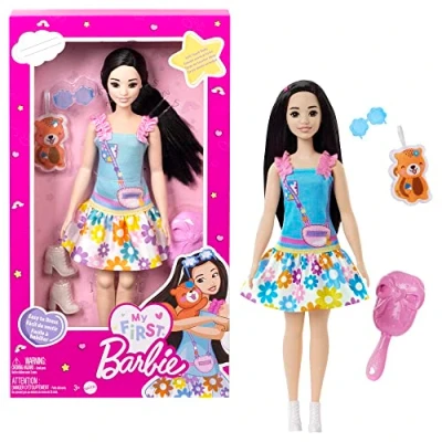 Bild av Barbie My First Docka Svart Hår med Räv