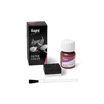 Bild av KAPS Super Color, Läderfärg för Naturligt Läder, Konstläder och Tyg, 25 ml (110 Rödbrun)