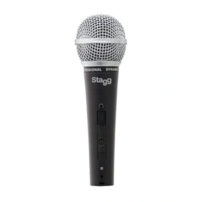Bild av Stagg SDM50 Professionell dynamisk mikrofon, enkelmikrofon typ 1, 50 Hz till 15 kHz