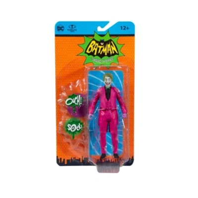 Bild av McFarlane DC retro actionfigur Batman 66 Jokern 15 cm, flerfärgad, 15032