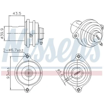Bild av EGR Ventil, smart forfour, fortwo cabrio, coupé, 6391400160, 6391400560, 6601400360, A6391400160, A6391400560, A6601400360
