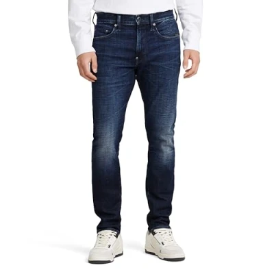 Bild av G STAR herr Revend Fwd Skinny Jeans Smal , Grå (Worn in Galaxy Blue D20071 c051 g750), 27W / 30L