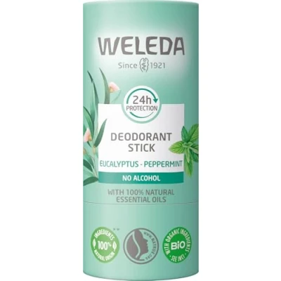 Bild av WELEDA Deodorant Stick Eucalyptus Peppermint 24 timmars effektivitet vegansk * Natruecertifierad** 50 g