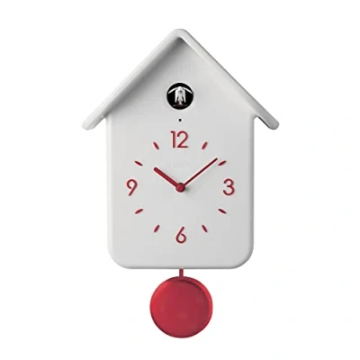 Bild av Koekoeksklok wit 248 x 120 390 mm Guzzini 16860211 Home