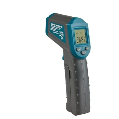 Bild av TFA Dostmann Ray infraröd termometer, 31,1136,20, för yttemperatur, kontaktlös, enligt HACCP, hantverk, hobby och hushåll, turkos, L 39 x B 110 H 144 mm