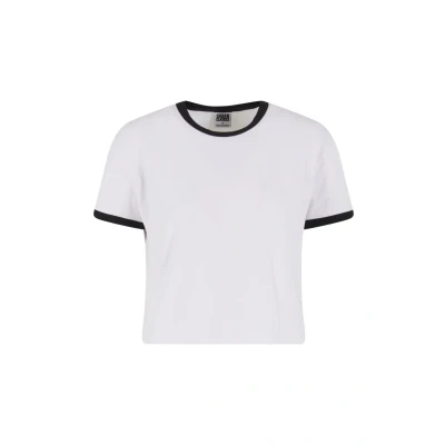 Bild av Urban Classics Damer Contrast Retro, avslappnad för kvinnor, normal passform, storlekar XS 5XL, vit/svart, L