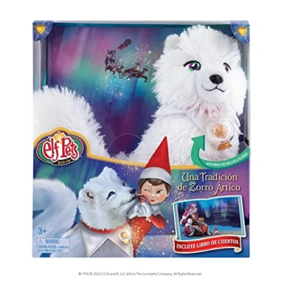 Bild av Cefa Toys Elf on The Shelf Pets Arctic Fox plyschleksak