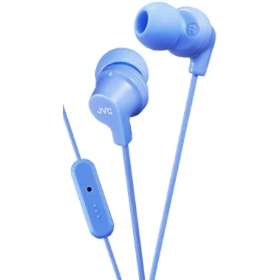 Bild av JVC in ear hörlurar med fjärrkontroll och mikrofon Blå