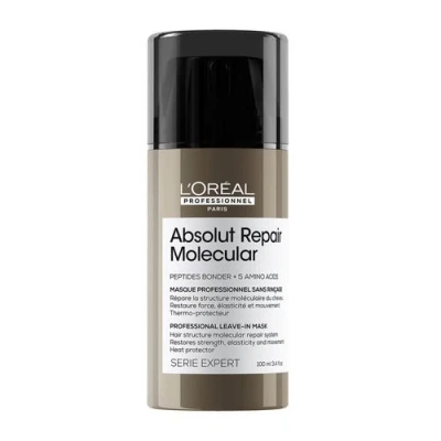Bild av L&#039;OREAL Professionnel Serie Expert Absolut Repair Molecular Leavein Hårinpackning, Storlek: 100 ml,