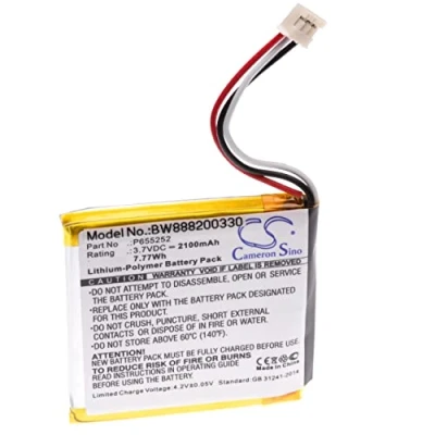 Bild av vhbw Li polymerbatteri 2100 mAh (3,7 V) för högtalare Harman Kardon Esquire Mini
