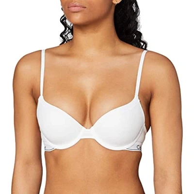 Bild av Calvin Klein t shirt för kvinnor BH perfekt passform flex, Vit (vit), 85C