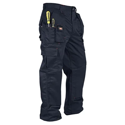 Bild av Lee Cooper Cargo byxor för män, svart, W32/L31 (Reg)