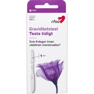 Bild av RFSU Graviditetstest testa tidigt 1 st