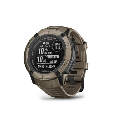 Bild av Garmin Instinct 2X, Solar Tactical Edition, Smartwatch, Brun
