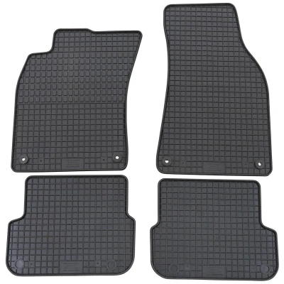 Bild av Petex 14310 Set med golvmatta gummi fram och bak 4 svart AUDI: A6 C6 Avant, C5 Sedan