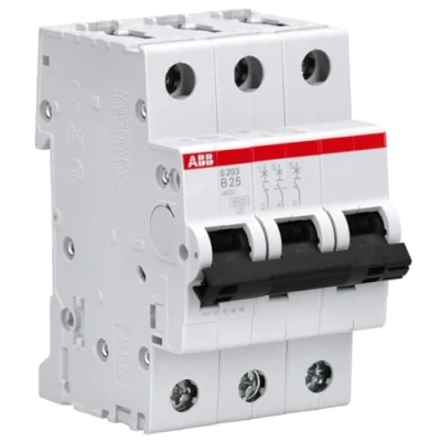 Bild av ABB S203 B25 automatisk säkring 25A