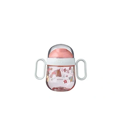 Bild av Mepal Läckagesäkra Mio 2.0 Little Dutch Training Mugg från 6 månader läckagesäker babymugg 200 ml blommor och fjärilar