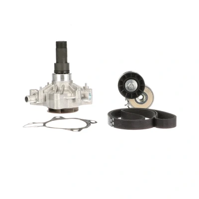 Bild av GATES KP56PK1218 pompe à eau+Jeu de courroie trapézoïdale nervures avec eau ThermalPro IVECO: DAILY 4 Kasten/Kombi, 3,