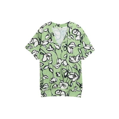 Bild av TOM Tailor Tshirt med print, Storlek: Medium, Fresh spring floral design
