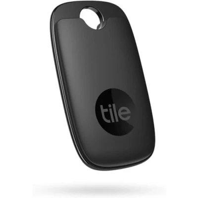 Bild av Tile Pro (2022) Högpresterande Bluetooth spårare, nyckelsökare och sökbricka för nycklar, väskor mycket annat, 1 Paket, 120 m räckvidd, inkl sökfunktion, iOS &amp; Android app, Svart